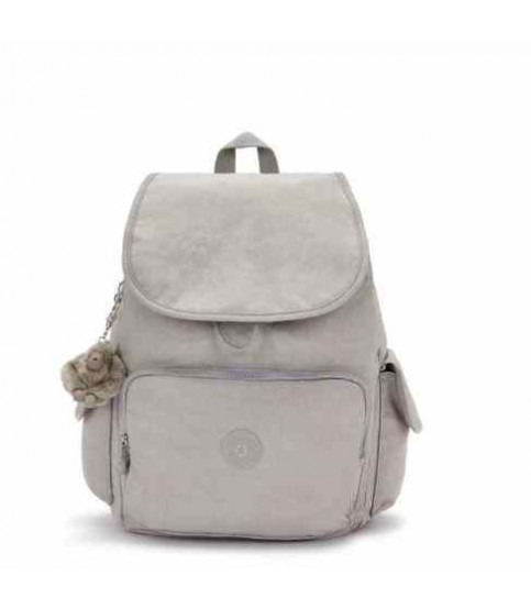 MOCHILA KIPLING CINZENTA