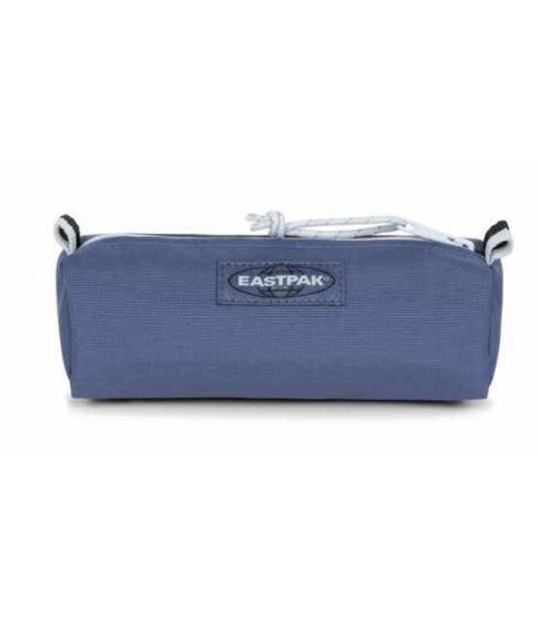 ESTOJO ESCOLAR EASTPAK AZUL COM FECHO CINZA