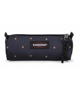 ESTOJO ESCOLAR EASTPAK PRETO COM PINTAS DOURADAS ESTOJO ESCOLAR EASTPAK PRETO COM PINTAS DOURADAS