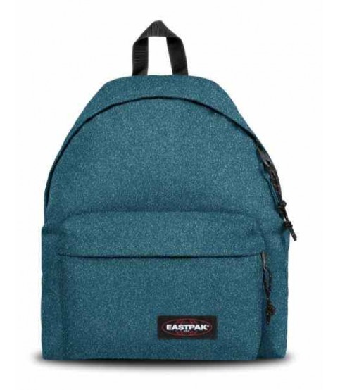 MOCHILA ESCOLAR EASTPAK AZUL COM GLITTER