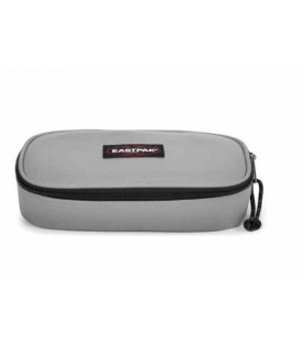ESTOJO ESCOLAR OVAL EASTPAK CINZA NOVO ESTOJO ESCOLAR OVAL EASTPAK CINZA NOVO