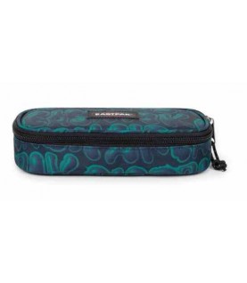 ESTOJO ESCOLAR OVAL EASTPAK AZUL E VERDE INFLAT´D ESTOJO ESCOLAR OVAL EASTPAK AZUL E VERDE INFLAT´D