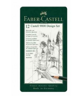 LÁPIS GRAPHITE FABER-CASTELL 9000 MEDIUM
