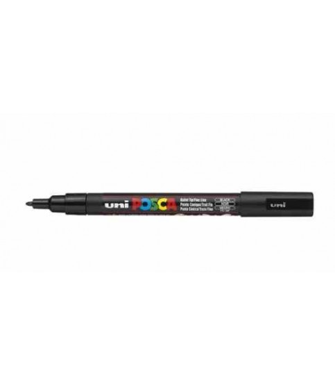 MARC. POSCA PC-3M24 PRETO 0.9-1.3MM