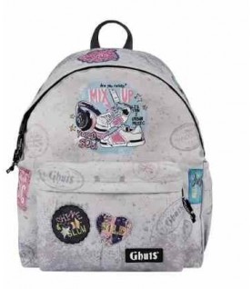 MOCHILA ESCOLAR GHUTS MIX UP P12 MOCHILA ESCOLAR GHUTS MIX UP P12