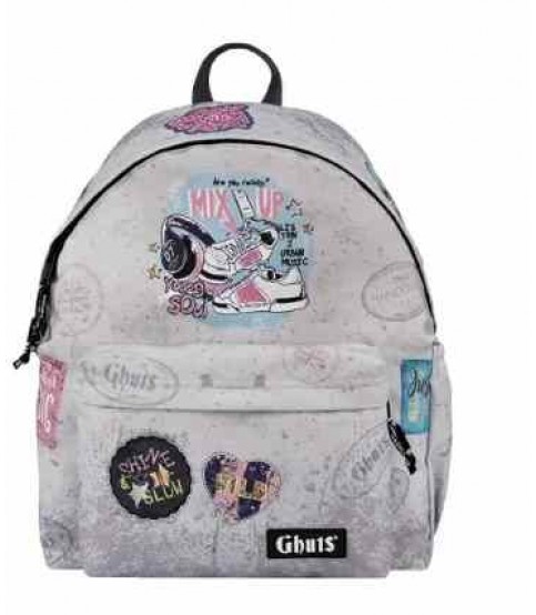 MOCHILA ESCOLAR GHUTS MIX UP P12 MOCHILA ESCOLAR GHUTS MIX UP P12