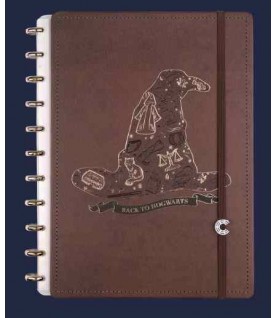 CADERNO INTELIGENTE A4 HARRY POTTER CAPA CASTANHA CADERNO INTELIGENTE A4 HARRY POTTER CAPA CASTANHA