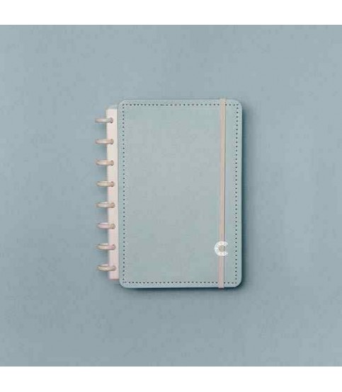 CADERNO INTELIGENTE A4 AZUL PASTEL