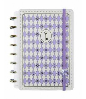 CADERNO INTELIGENTE A5 LILÁS ISABELA AKKAKI CADERNO INTELIGENTE A5 LILÁS ISABELA AKKAKI