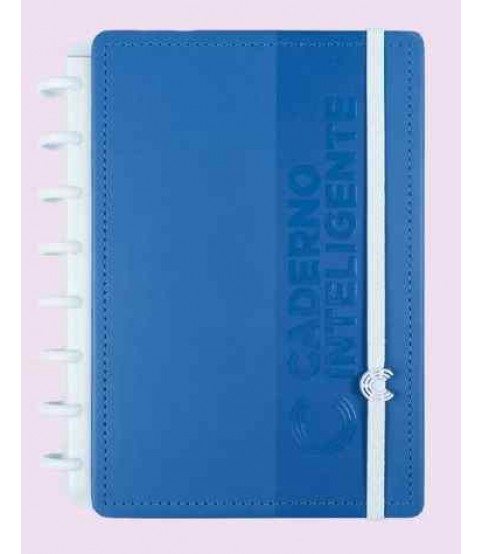 CADERNO INTELIGENTE A5 PREMIER AZUL