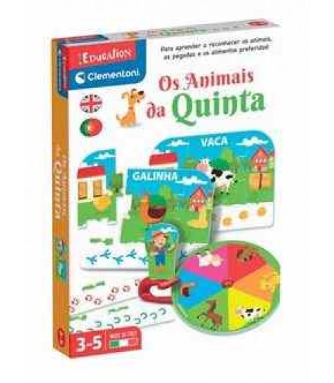 JOGO OS ANIMAIS DA QUINTA CLEMENTONI 3-5 ANOS