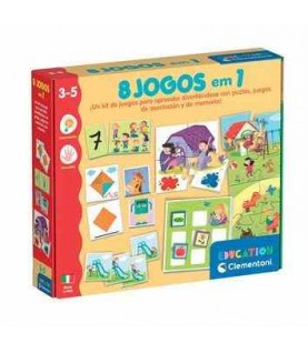 JOGO 8 EM 1 CLEMENTONI CÓD.67462