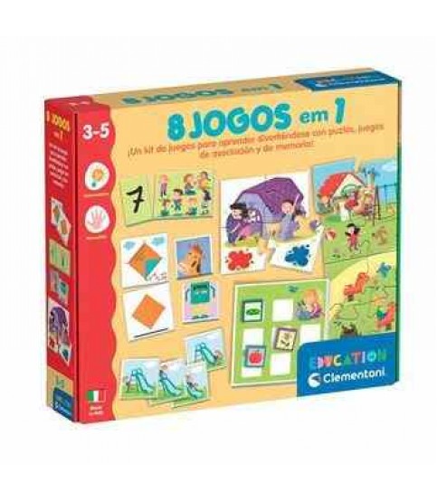 JOGO 8 EM 1 CLEMENTONI CÓD.67462