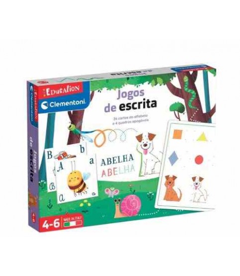 JOGOS DE ESCRITA CLEMENTONI 4-6 ANOS JOGOS DE ESCRITA CLEMENTONI 4-6 ANOS