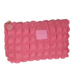 NECESSAIRE CAMOMILLA RETANGULAR GRANDE ROSA REF.11694