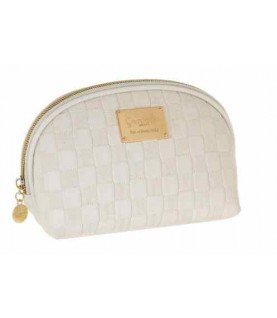 NECESSAIRE CAMOMILLA MÉDIO BRANCO REF.13735
