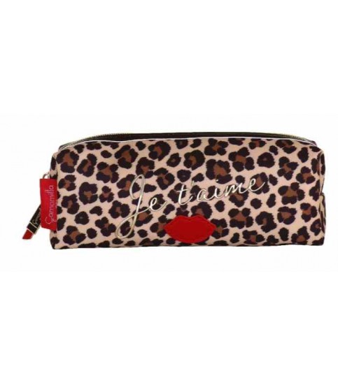 ESTOJO CAMOMILLA PADRÃO LEOPARDO BE CHIC REF.23445