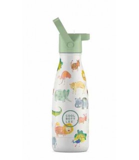 GARRAFA TÉRMICA COOL BOTTLES KIDS SAFARI 260ML GARRAFA TÉRMICA COOL BOTTLES KIDS SAFARI 260ML