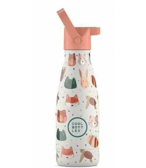 GARRAFA TÉRMICA COOL BOTTLES KIDS PET LOVER 260ML
