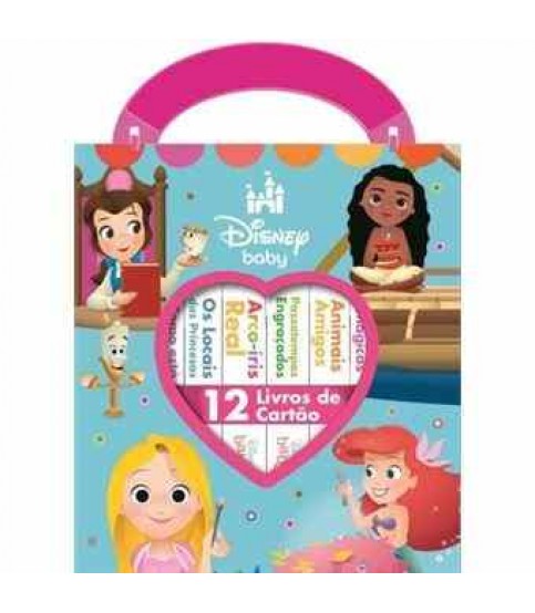 DISNEY BABY- 12 LIVROS DE CARTÃO
