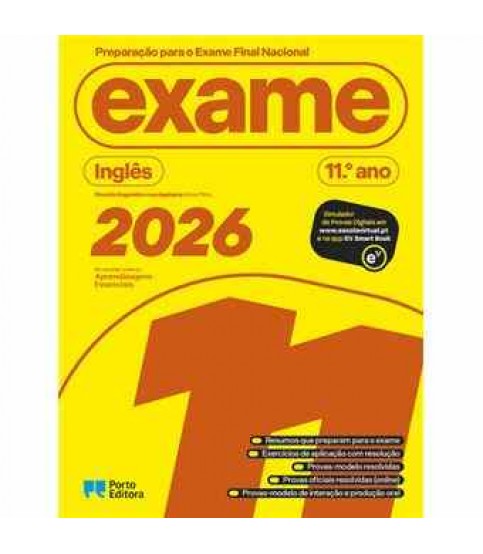 PREPARAÇÃO PARA O EXAME FINAL NACIONAL 2026- INGLÊS 11º ANO