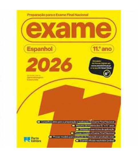 PREPARAÇÃO PARA O EXAME FINAL NACIONAL 2026- ESPANHOL- INICIAÇÃO 11º NAO
