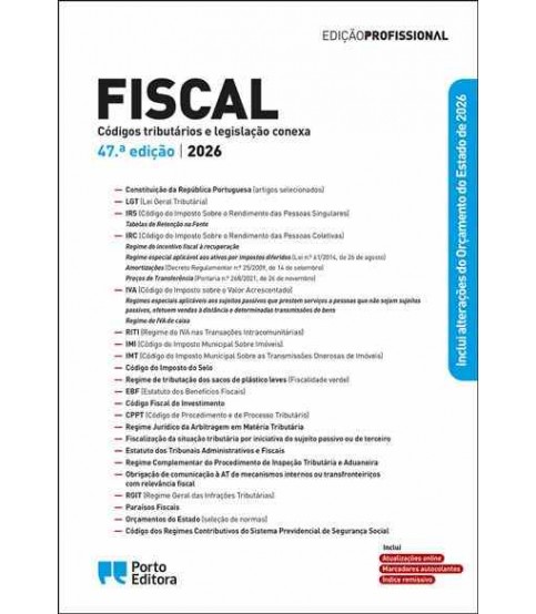 FISCAL- ED. PROFISSIONAL 2026 47ª EDIÇÃO