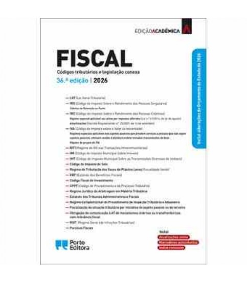 FISCAL- ED. ACADÉMICA 2026 36ª EDIÇÃO