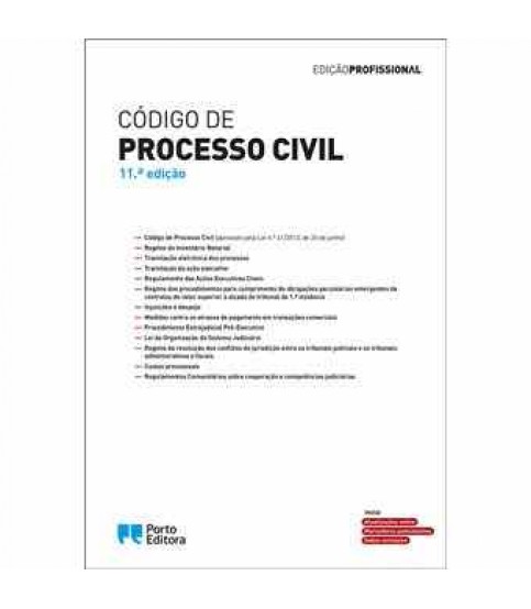 CÓDIGO DE PROCESSO CIVIL- 11ª EDIÇÃO