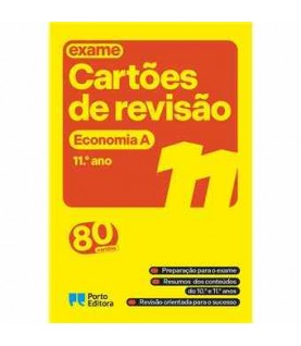 CARTÕES DE REVISÃO- ECONOMIA A 11º ANO