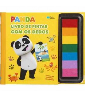 PANDA- LIVRO DE PINTAR COM OS DEDOS