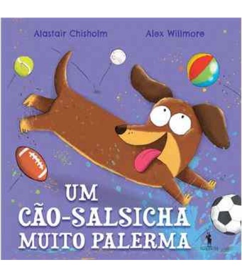 UM CÃO-SALSICHA MUITO PALERMA UM CÃO-SALSICHA MUITO PALERMA