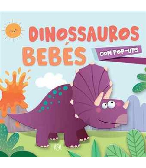 DINOSSAUROS BEBÉS COM POP-UPS