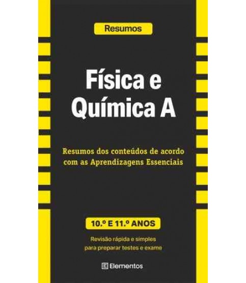 RESUMOS FÍSICA E QUÍMICA A- 10º E 11º ANO