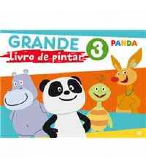 PANDA- GRANDE LIVRO DE PINTAR 3