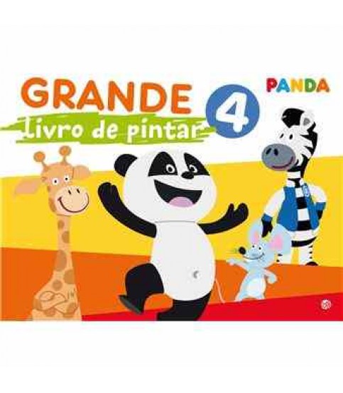 PANDA- GRANDE LIVRO DE PINTAR 4