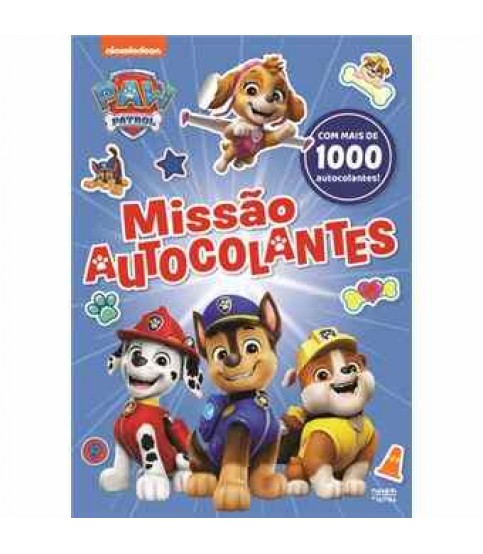 PATRULHA PATA- MISSÃO AUTOCOLANTES