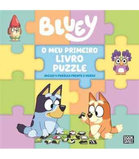 BLUEY- O MEU PRIMEIRO LIVRO PUZZLE
