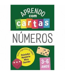 APRENDO COM CARTAS- NÚMEROS 3-6 ANOS