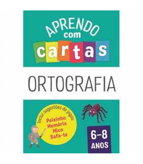 APRENDO COM CARTAS- ORTOGRAFIA 6-8 ANOS