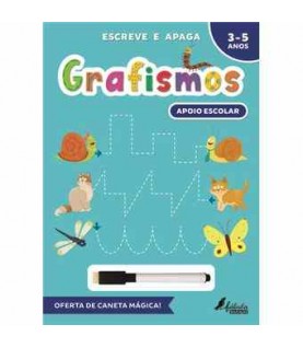 ESCREVE E APAGA- GRAFISMOS 3/5 ANOS