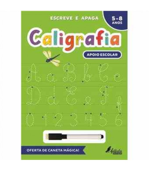 ESCREVE E APAGA- CALIGRAFIA 5-8 ANOS