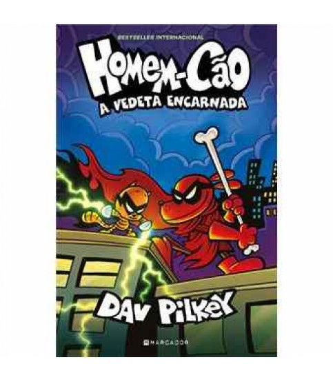 HOMEM-CÃO Nº12- A VEDETA ENCARNADA