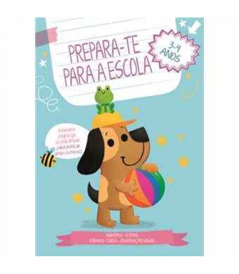 PREPARA-TE PARA A ESCOLA 3-4 ANOS AZUL