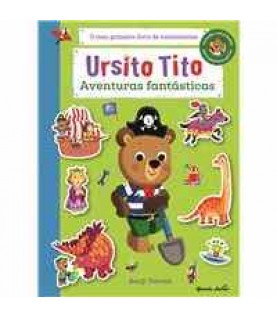 URSITO TITO- LIVRO DE AUTOCOLANTES AVENTURAS FANTÁSTICAS URSITO TITO- LIVRO DE AUTOCOLANTES AVENTURAS FANTÁSTICAS