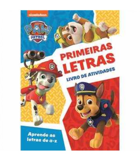 PATRULHA PATA: PRIMEIRAS LETRAS