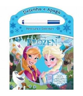 FROZEN- DESENHA E APAGA FROZEN- DESENHA E APAGA